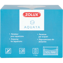 Beluchter bubbler 1.5w debiet 18.6 L/h roze voor aquarium max 50 Liter zolux ZO-320754 Luchtpompen