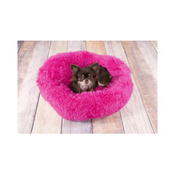 animallparadise KREMS round pink anti-stress cushion ø 50 cm for dogs Dog cushion