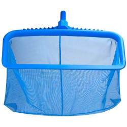 Jardiboutique Epuisette de fond de grand capacité pour votre piscine - luxe - couleur bleu Épuisette
