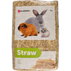 Flamingo Straw 1 kg - 30 Liters for rodents. Rodent hay