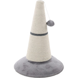 Flamingo Elmo grey and white scratching post ø 33 x 45 cm for cat Scratchers and scratching posts