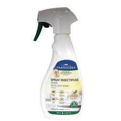 Francodex Spray insectifuge 500 ml traitement antiparasitaire pour l'habitat Antiparasitaire pour l'habitat