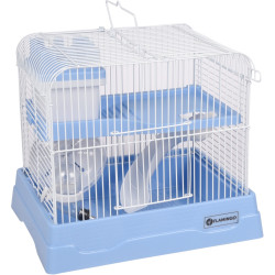 Flamingo Dinky blue cage 30 x 23 x 26 cm for small rodents Cage