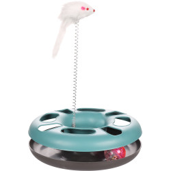 Flamingo Laetitia cerchio blu giocattolo. ø24 cm. per gatti. FL-561170 Giochi