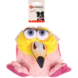 Snapz Pink Flamingo Toy 20 cm para cães FL-522360 Peluche para cães
