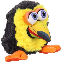 Flamingo Toucan Snapzy 20 cm black toy for dogs Plush for dog