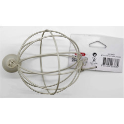 zolux Hay ball ø 10 cm, to hang, beige color for rodents. Food rack