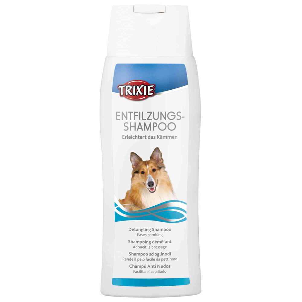 Trixie Shampoing démêlant 250 ML pour chien a poils longs Shampoing