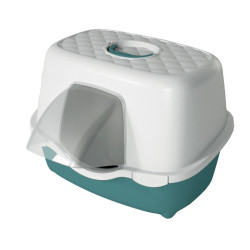 Stefanplast Toilette per gatti da esterno 56 x 55 x 39 cm verde ZO-590008VER Casa dei servizi igienici