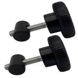 jardiboutique Set of 2 screws + 2 inserts compatible SPX1600PN for pool pump Pump cover