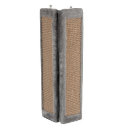 zolux Grey corner scratching post 24 x 56 cm, for cats Scratchers and scratching posts