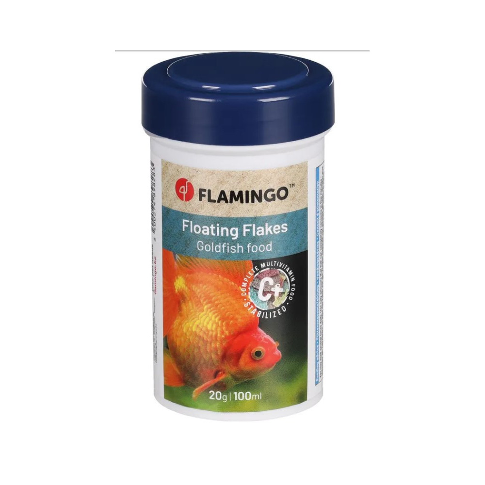 Flamingo Mangime per pesci rossi e carpe 20 g, 100 ml FL-404015 Cibo