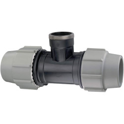 Plasson Compression tee 7140 - 25 mm x 3/4 inch Compression fitting