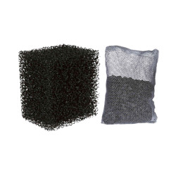 Trixie Set of 2 foam filters + 1 bag of activated carbon for pump ref: 86130 Filter media, accessories