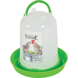 Plastic drinkbak. inhoud 3 liter. lage werf. animallparadise AP-ZO-175602 Waterpoel