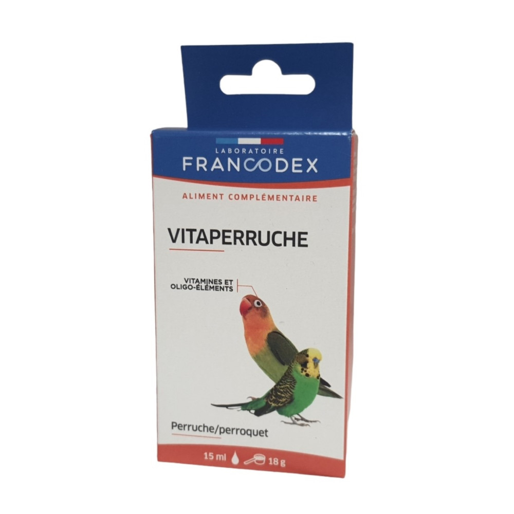 Francodex Vitaperruche aliment complémentaire pour oiseaux de cage et de volière Complément alimentaire