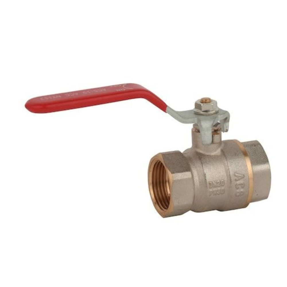 jardiboutique Ball valve red flat handle - 1 inch1/4 - female-female - 20 bar Garden faucet
