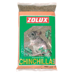 2 kg samengestelde korrels voor chinchilla's zolux ZO-210114 Chinchilla voedsel