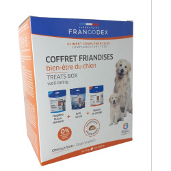 Francodex Leckerlis Box Wohlbefinden für Hund und Welpe FR-171052 Leckerli Hund