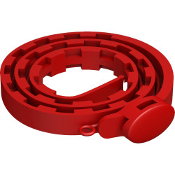 FR-176009 Francodex Collar antiparasitario Icaridine 60 cm rojo para perros de menos de 25 kg collar de control de plagas