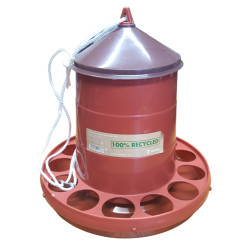Gasco Futtertrog aus recyceltem Kunststoff 2 kg für Geflügel GA-70183 Futterhaus