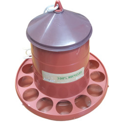 Gasco Recycled plastic feeder 2 kg for poultry Feeder