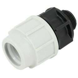 jardiboutique ø 32 mm 1 inch thread, one male compression fitting. Compression fitting
