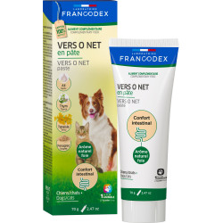 Francodex Vers O net pâte 70 g pour chien et chat antiparasitaire