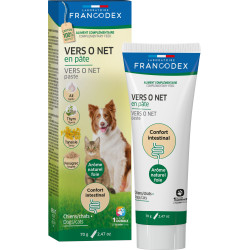 FR-170203 Francodex Vers O pasta neta 70 g para perros y gatos antiparasitario
