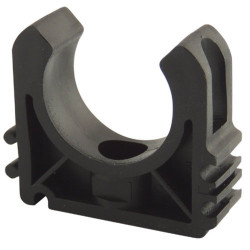 jardiboutique Clamp to fix pvc pipe ø 32 - set of 10 pieces pipe clamp