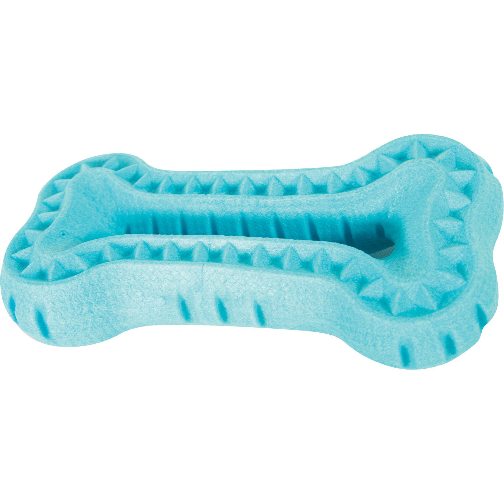 Os Moos TPR blauw drijvend speeltje 16 cm x 3 cm voor honden zolux ZO-479093BLE Hondenballen
