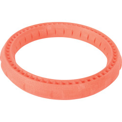 zolux Spielzeug Ring Moos TPR schwimmend ø 17 cm x 3 cm für Hunde ZO-479094COR Hundespielzeug