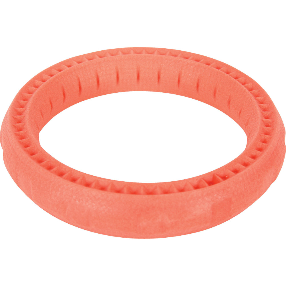 zolux Spielzeug Ring Moos TPR schwimmend ø 23 cm x 3 cm für Hunde ZO-479095COR Hundespielzeug