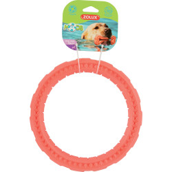 Brinquedo de anel flutuante Moos TPR ø 23 cm x 3 cm para cães ZO-479095COR Brinquedo de cão