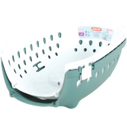 Stefanplast Smart chic green carrier max 6 kg for small dogs and cats Transport cage