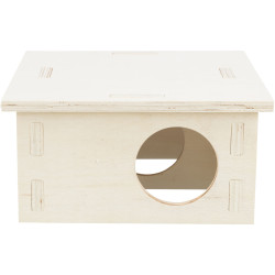 Trixie 2-chamber nesting house 25 x 12 x 25 cm for large hamsters and dgues Cage accessory