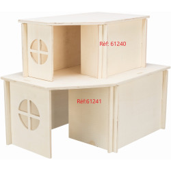 Trixie Holm nesting house 26 x 42 x H 18 cm for guinea pigs and dwarf rabbits Cage accessory