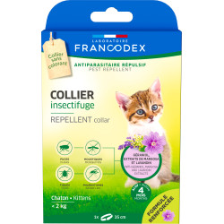 Francodex Flea collar Insect repellent Kittens under 2 kg Cat pest control