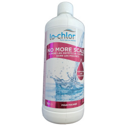 lo-chlor 1-litre phosphate-free anti-lime scale for swimming pools. Treatment product