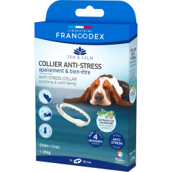 Francodex Anti-Stress-Halsband 60 cm Beruhigung und Wohlbefinden für Hunde FR-175321 Anti-Stress