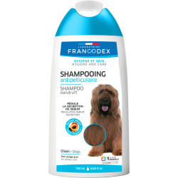Francodex Shampoing Antipelliculaire 250 ML pour chiens et chiots Shampoing