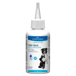 Francodex Augenpflege Reinigungslotion 125 ml Für Welpen und Kätzchen FR-172182 Augenpflege für Hunde