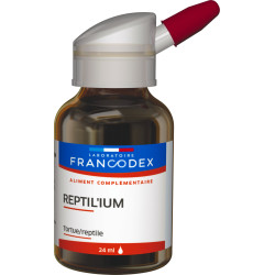 Francodex Reptil'ium 24 ml shell and skeletal strength for turtles and reptiles Reptiles amphibians