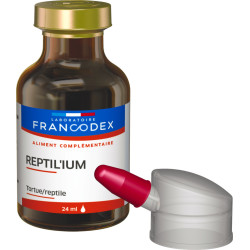 Francodex Reptil'ium 24 ml shell and skeletal strength for turtles and reptiles Food