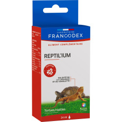 Francodex Reptil'ium 24 ml Panzer- und Skelettfestigkeit für Schildkröten und Reptilien FR-174053 Essen