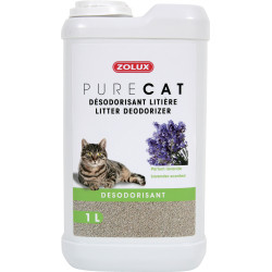 Verse lavendel kattenbak deodorant 1 liter voor katten zolux ZO-476320 Deodorant voor kattenbakvulling