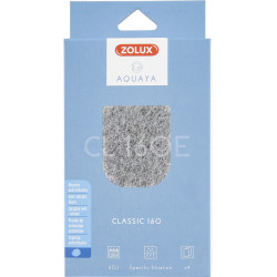 zolux Filter for classic 160 pump, CL 160 E anti-nitrate foam filter x 4 for aquarium Filter media, accessories