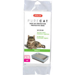 zolux 12 Protective bags for cat litter box 46 x 30 cm Litter bags