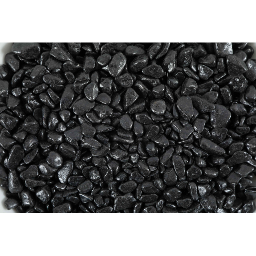 ZO-346416 zolux Aqua Sand ekaï grava negra 5-12 mm bolsa de 1 kg para acuarios Suelos, sustratos