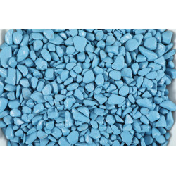 Aqua Sand ekaï blauw grind 5/12 mm 1 kg aquariumzak zolux ZO-346419 Bodems, substraten
